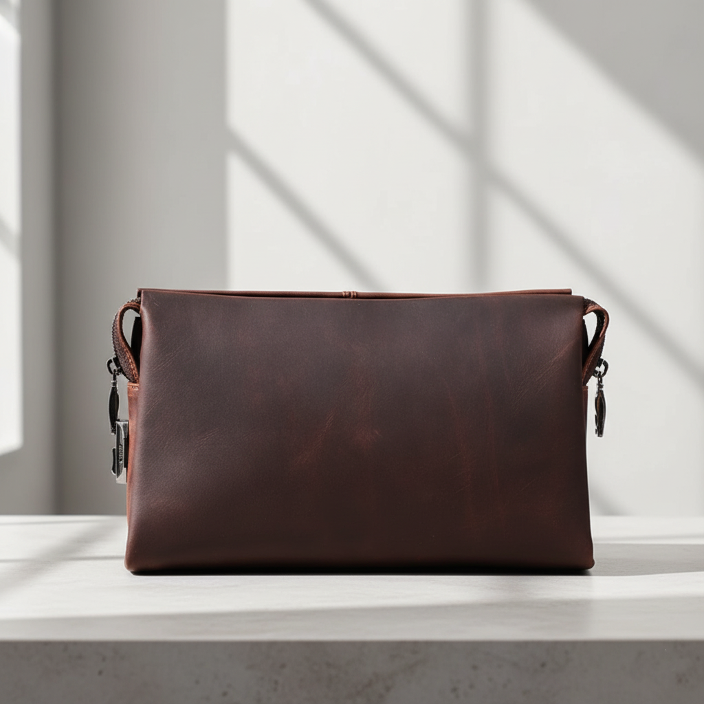 Genuine Leather Clutch Bags for Men Code Design Large Capacity Card Holders Phone Pocket Men Handbags Clutch Wallets