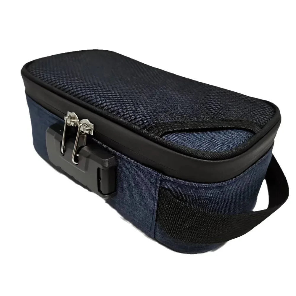 Smell Proof Bag Large-capacity With Lock Activated Carbon Deodorant Bag Portable Pipe Bag Convenient