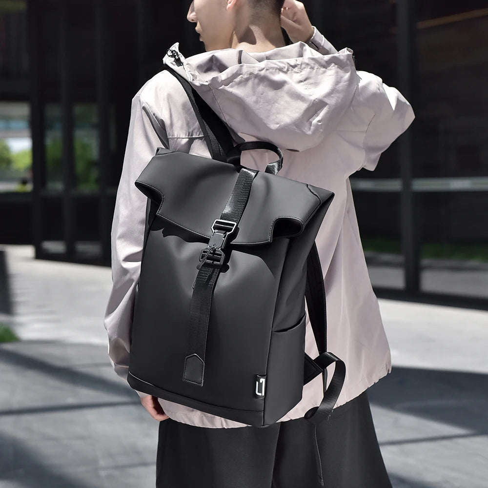 British Style Backpack For Men New Luxury Brand Urban Daily Back Pack 14-16 Laptop Backpacks Waterproof Student Bagpack Male