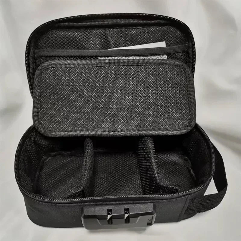 Smell Proof Bag Large-capacity With Lock Activated Carbon Deodorant Bag Portable Pipe Bag Convenient