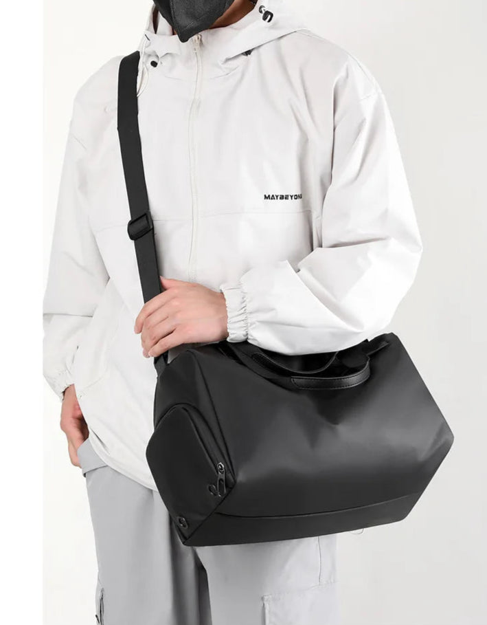 Zipper Large Capacity Oxford Travel Bags Solid Fitness Bags Thickened Fabric High Capacity Waterproof Luggage Sports Bags
