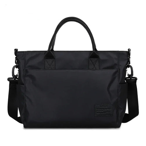 BJIAX File Bag Carrying Briefcase Men's Business Bag Lawyer Office Computer Bag Horizontal Shoulder Crossbody Bag Men Bag