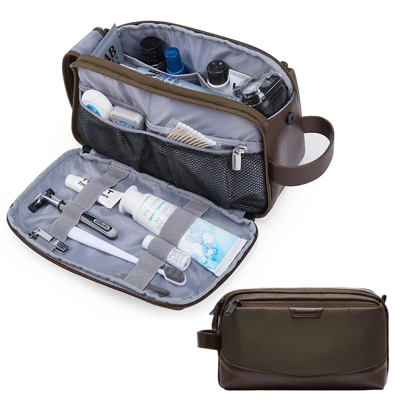 Men's Toiletry Bag BAGSMART Large Toiletry Organizer Dopp Kit Makeup bag Waterproof cosmetic Bags Men's Travel Necessaire