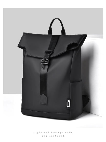 British Style Backpack For Men New Luxury Brand Urban Daily Back Pack 14-16 Laptop Backpacks Waterproof Student Bagpack Male