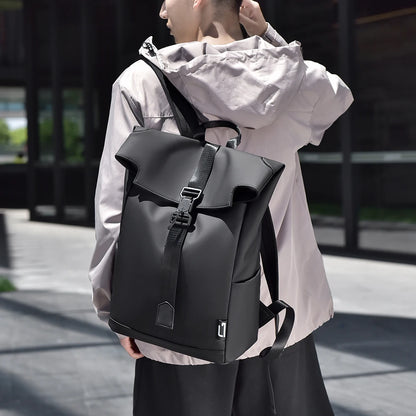 British Style Backpack For Men New Luxury Brand Urban Daily Back Pack 14-16 Laptop Backpacks Waterproof Student Bagpack Male