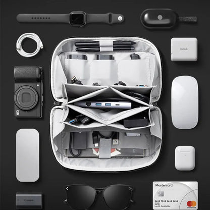 Cable Storage Bag Waterproof Digital Electronic Organizer Portable USB Data Line Charger Plug Storage Bag Travel Cable Organizer