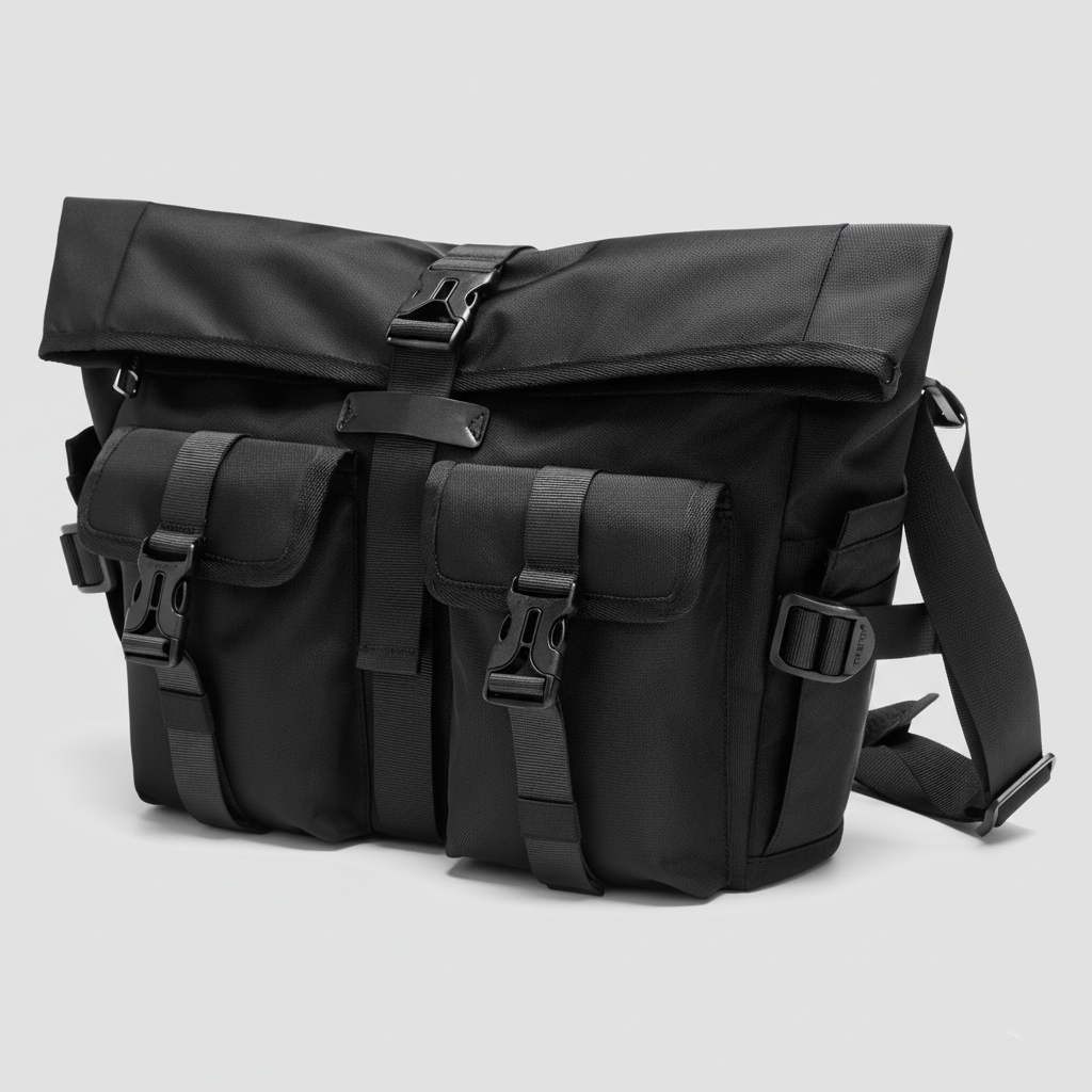 Men's Sophisticated 13.3" Laptop Messenger Bag