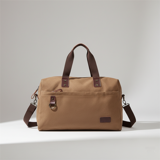 Men Canvas Handbag, Casual Business Bags Fit 15.6 inch Laptop, Fashion Fitness High Quality Travel Shoulder Bag