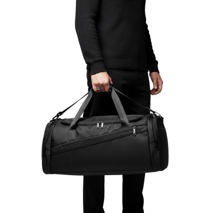 Likros Sports Gym Bag Travel Duffel Bag with Shoes Compartment for Men Women 40L Lightweight Foldable Duffel Bag Workout Bag
